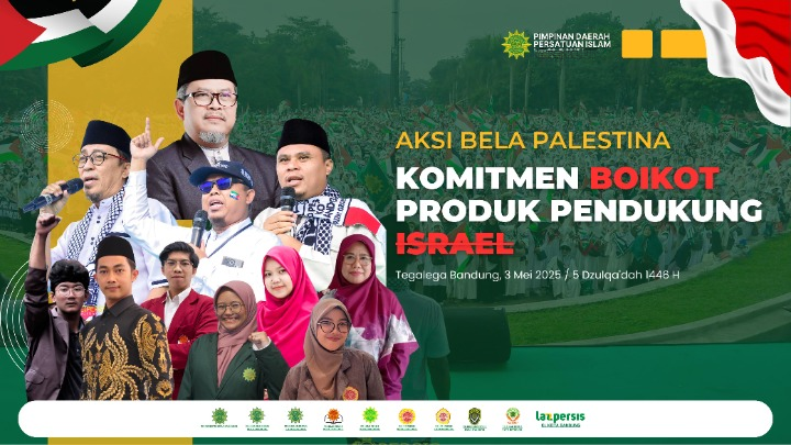 Aksi Bela Palestina, Persatuan Islam Kabupaten Temanggung Mengajak Turun Aksi